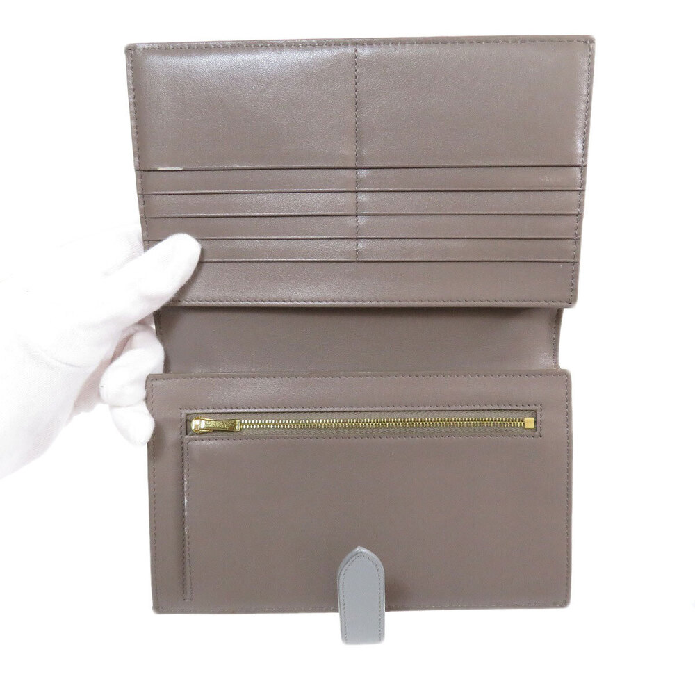 Celine Calfskin Wallet Bifold Strap Leather - Picture 4 of 8